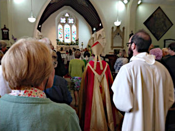 Photograph of St Helen's Tricentenary Sunday Service