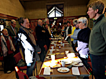 Photograph of Easter 2019 Breakfast in St Helens Community Centre