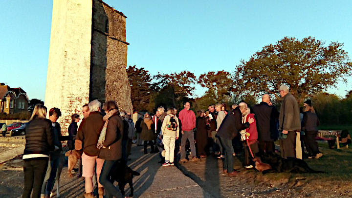 Photograph of Congregation after Easter 2019 Dawn Service