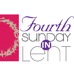 The Fourth Sunday of Lent Clip Art
