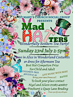 Image of Mad Hatters Tea Party Poster