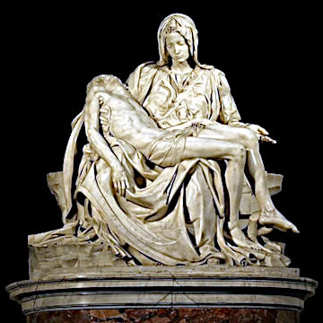 Photograph of Michaelangelo's Pieta