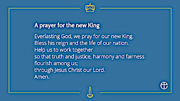 Image of A Prayer for Our New King