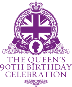 Graphic for Queen's Ninetieth Bithday