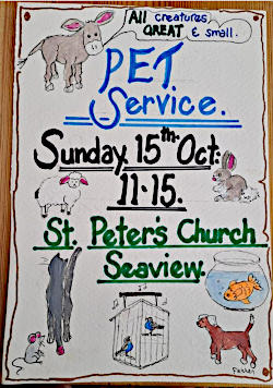 Image of St Peter's Pet Service 2023 Poster