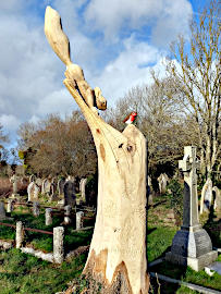 Photograph of St Helen's Tree Carving