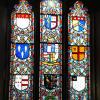 143 St Mary's - Westernmost Heraldic Window Oglander Chapel