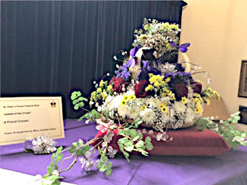 Photograph of 'A Floral Crown' Flower Arrangement