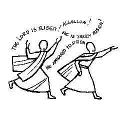 Drawing Entitled He is Risen