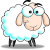 Clip Art of Sheep