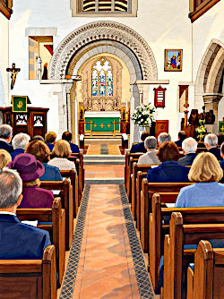 Stylised St John's Choral Evensong